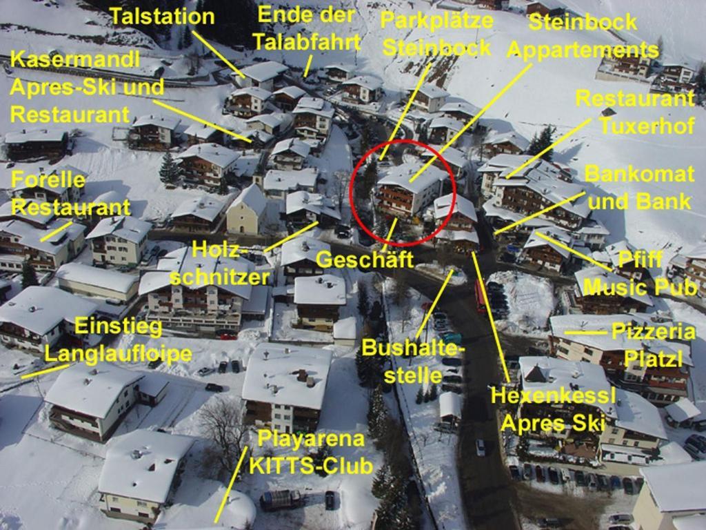Appartements Steinbock - Ski-In & Ski-Out Tux Εξωτερικό φωτογραφία